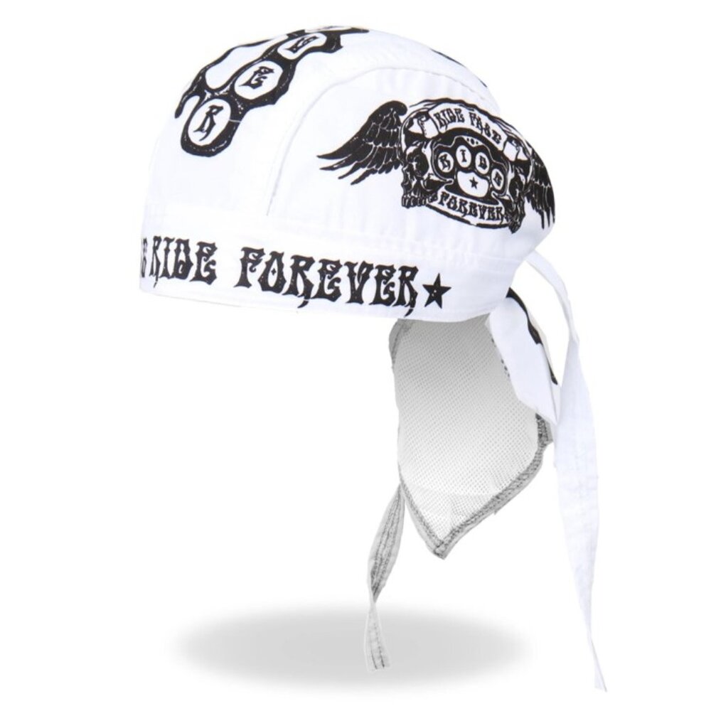 NWT Hot Leathers Ride Fast Ride Forever Lightweight Headwrap HWH1045